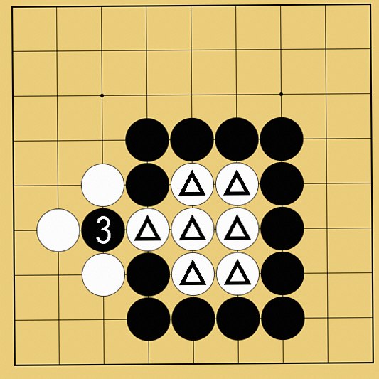 囲碁ルール解説図