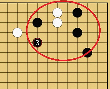囲碁打ち込みの図解