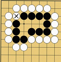 曲がり四目