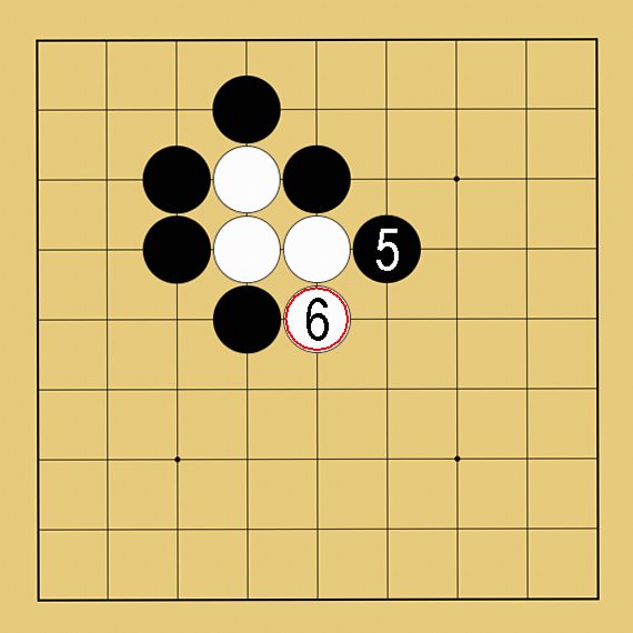囲碁ルール解説図