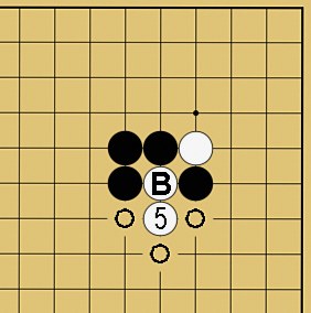 図１２：囲碁の基本がよくわかる「ケイマのツケコシ」講座の碁盤図