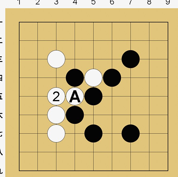 囲碁9路盤の打ち方(序盤)