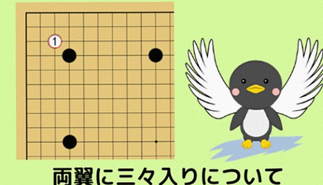 【最初に学ぶ！三々入りの基本定石】両翼への三々の定石外れや考え方を解説
