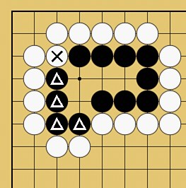 曲がり四目