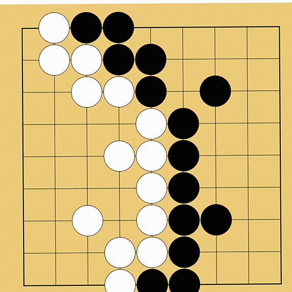 囲碁のルール④:陣地の広い方が勝ち