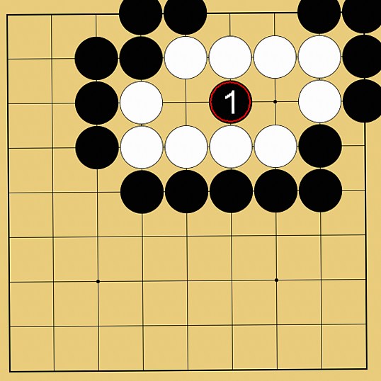 囲碁ルール解説図