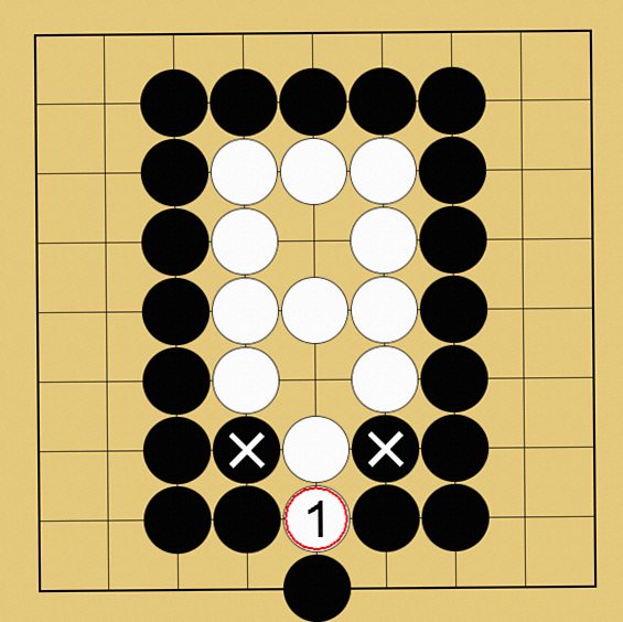 囲碁ルール解説図
