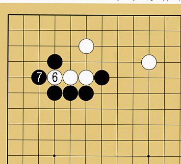 相手が接近してきたときの戦い方の説明図
