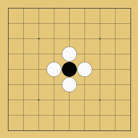 囲碁ルール解説図