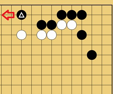 囲碁打ち込みの図解