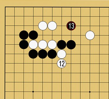 相手が接近してきたときの戦い方の説明図