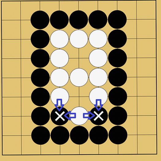 囲碁ルール解説図