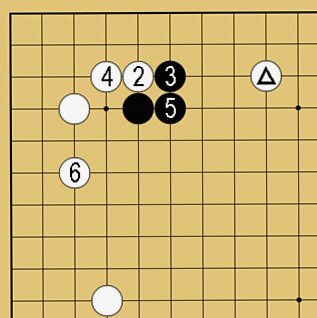 図３９：定石も学べるの碁盤図