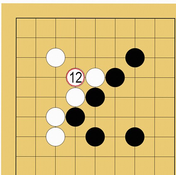 囲碁9路盤の打ち方(序盤)