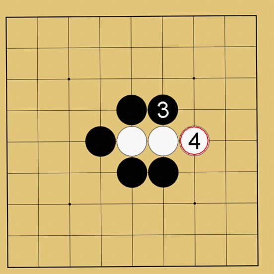 囲碁ルール解説図