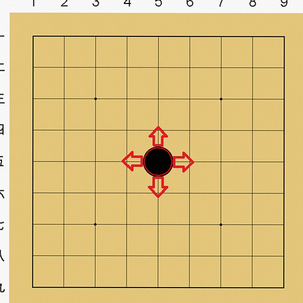 囲碁のルール③:囲むと取れる
