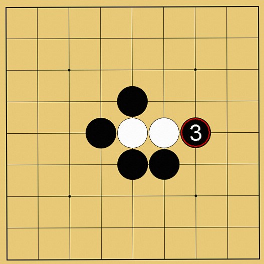囲碁ルール解説図