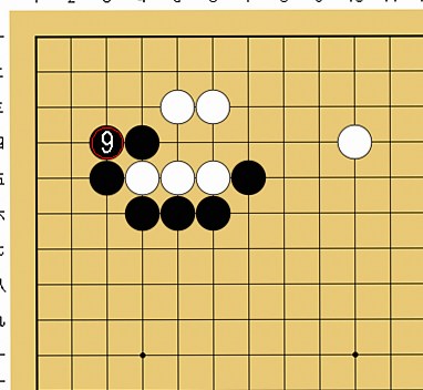 相手が接近してきたときの戦い方の説明図