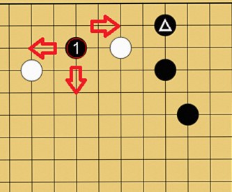 囲碁打ち込みの図解
