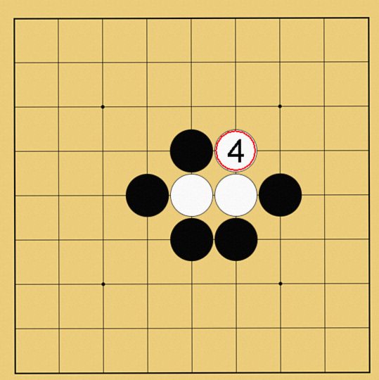 囲碁ルール解説図