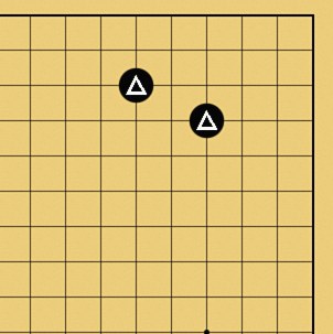 囲碁格言「切り違い一方ノビよ」