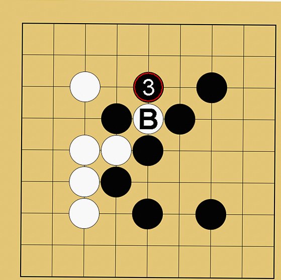 囲碁9路盤の打ち方(序盤)