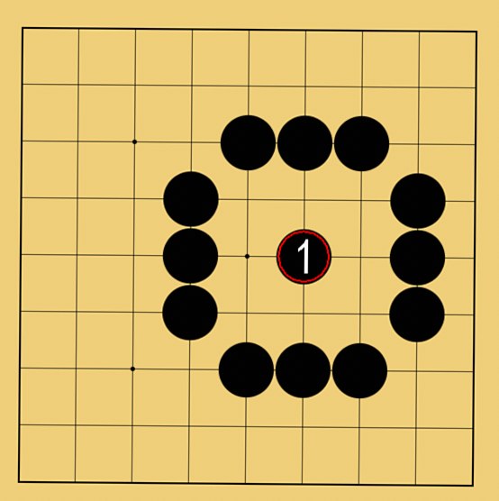 囲碁ルール解説図