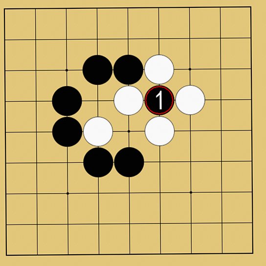 囲碁ルール解説図