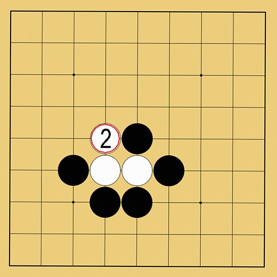 囲碁ルール解説図