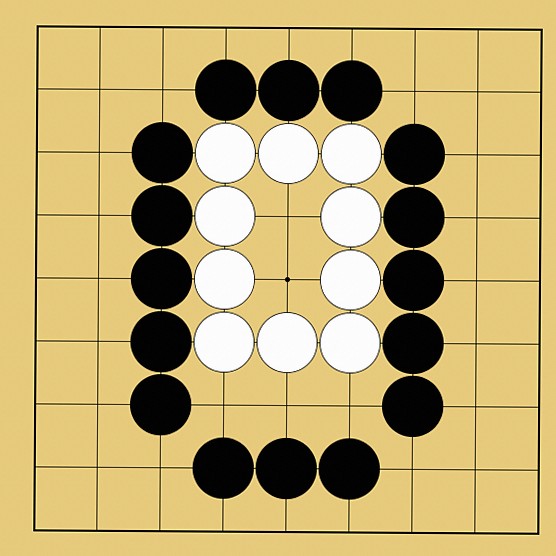 囲碁ルール解説図