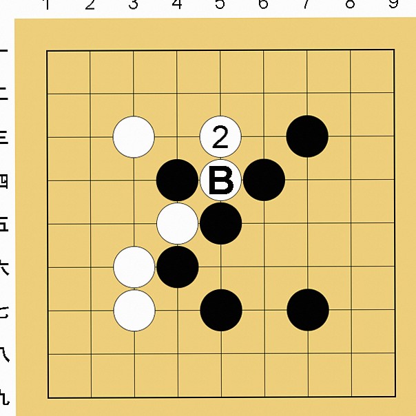 囲碁9路盤の打ち方(序盤)
