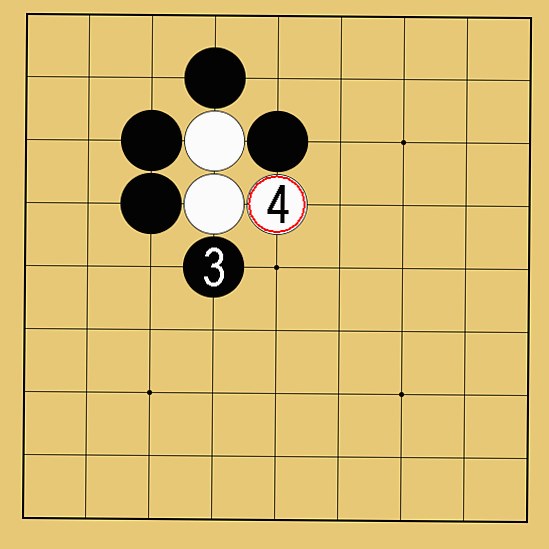 囲碁ルール解説図