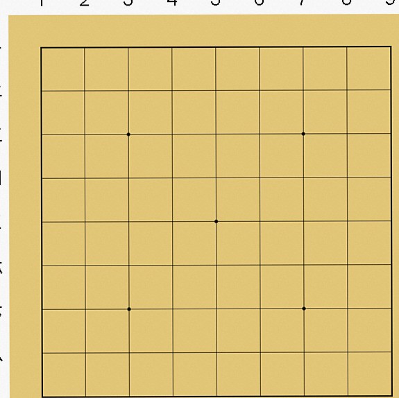 囲碁の9路盤