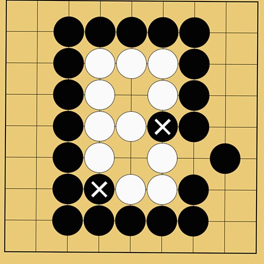囲碁ルール解説図