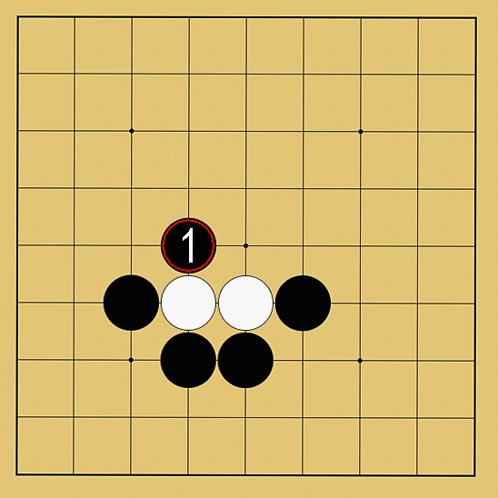 囲碁ルール解説図