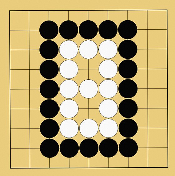 囲碁ルール解説図