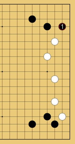 図１６：終盤が上手くなるの碁盤図