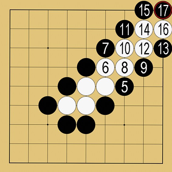 囲碁ルール解説図