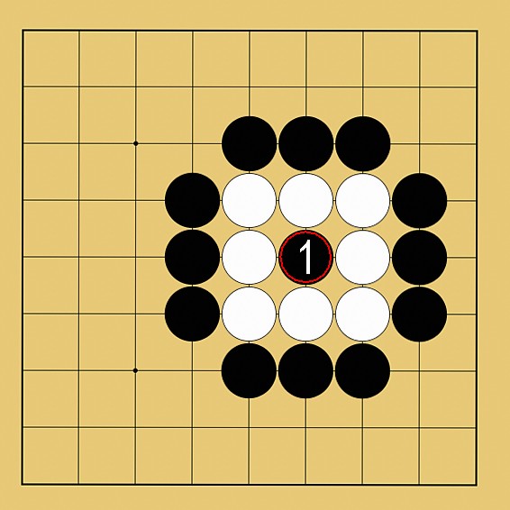 囲碁ルール解説図