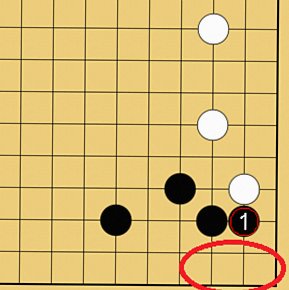 図３：終盤が上手くなるの碁盤図