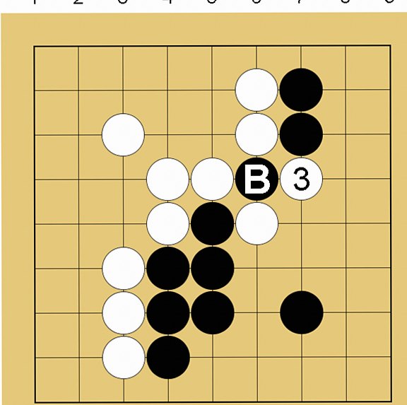 囲碁9路盤の打ち方(終盤)