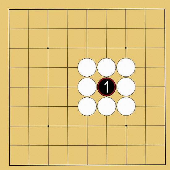 囲碁ルール解説図
