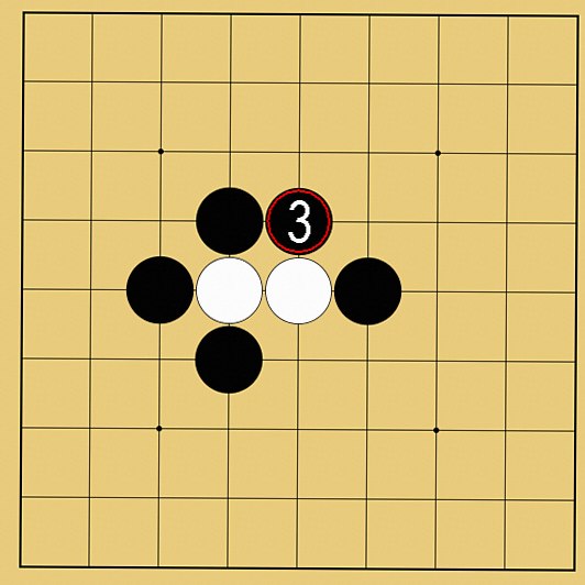 囲碁ルール解説図