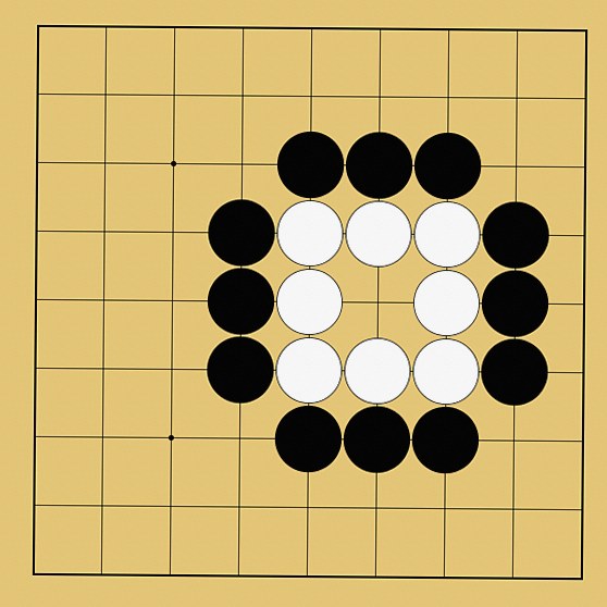 囲碁ルール解説図
