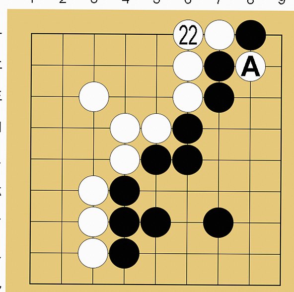 囲碁9路盤の打ち方(終盤)