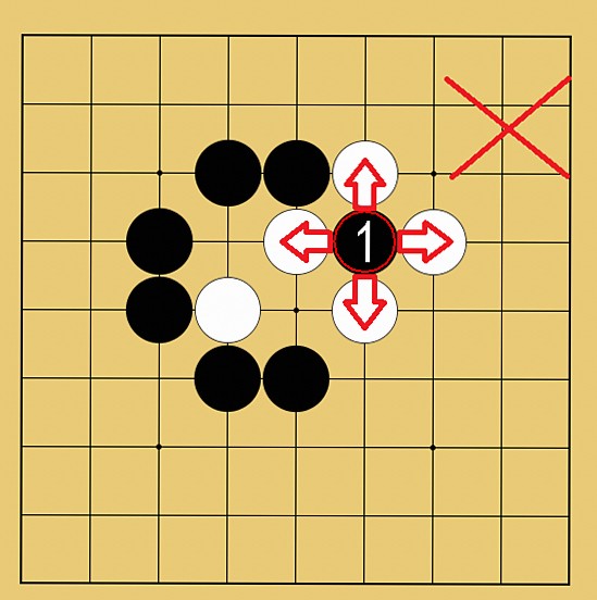囲碁ルール解説図