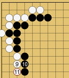 ハサミツケ後の変化図