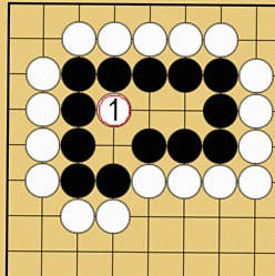 曲がり四目