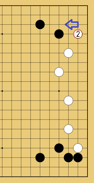 図１２：終盤が上手くなるの碁盤図