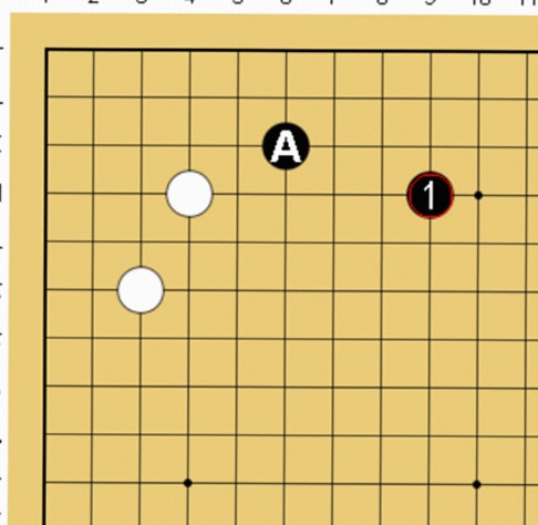 黒1が大ゲイマビラキ